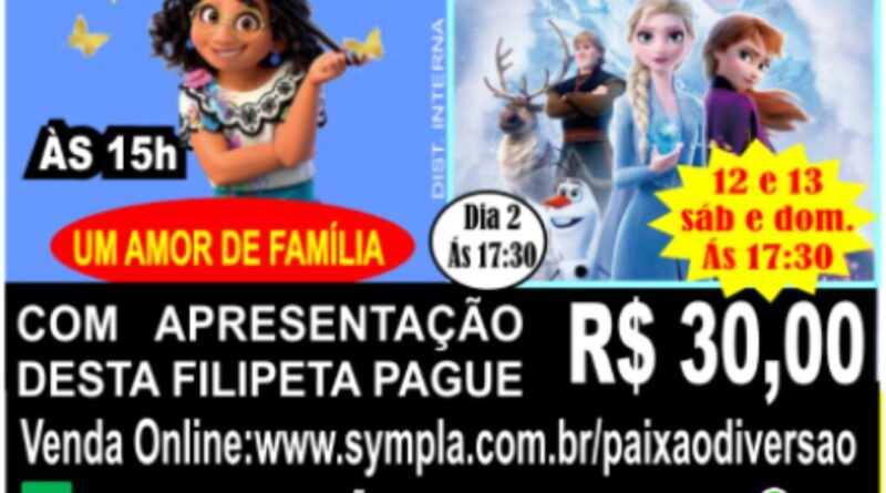 Convite Digital Frozen 2 Editável